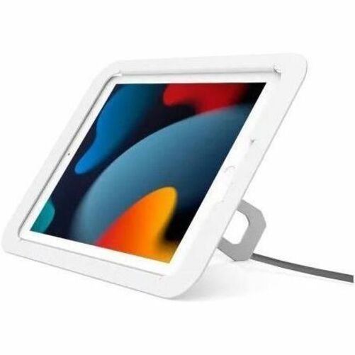 Compulocks iPad 10.2 Lock And Security Case Bundle With Combination Lock - White