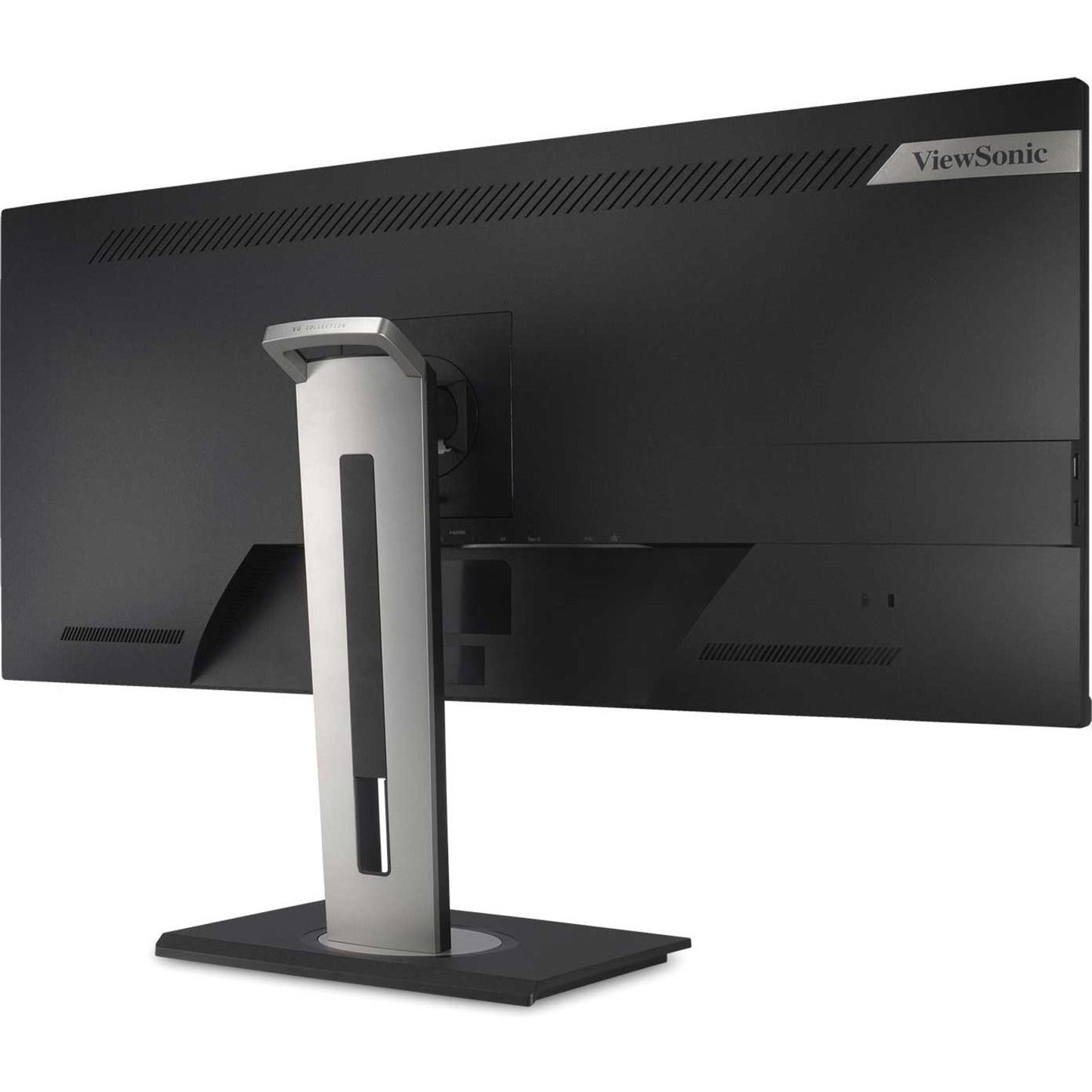 ViewSonic VG3456 34 Inch 21:9 UltraWide WQHD 1440p Monitor with Ergonomics Design USB C Docking Built-In Gigabit Ethernet for Home and Office