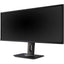 ViewSonic VG3456 34 Inch 21:9 UltraWide WQHD 1440p Monitor with Ergonomics Design USB C Docking Built-In Gigabit Ethernet for Home and Office