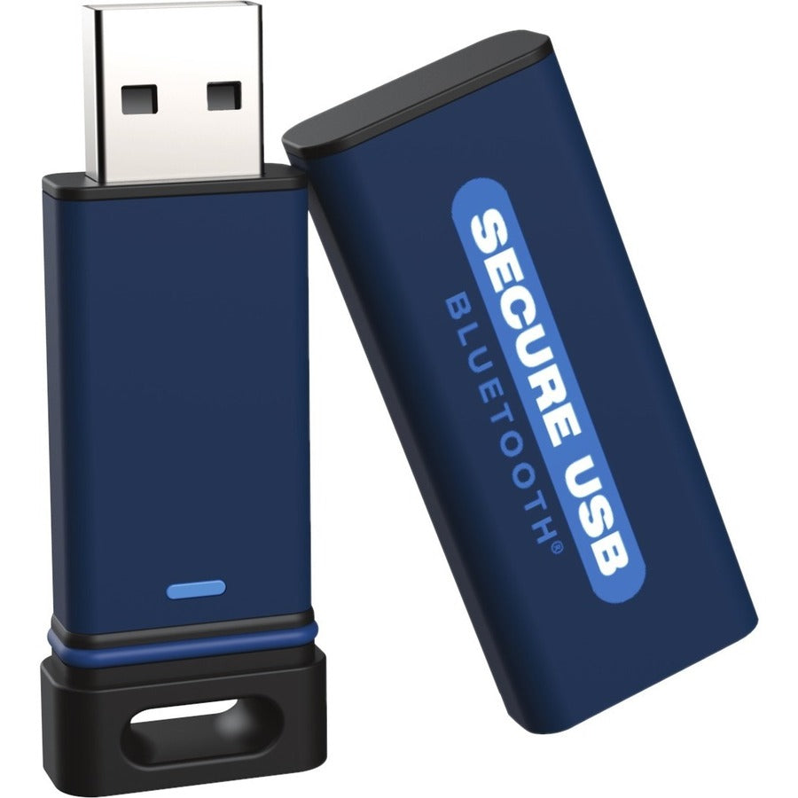 SecureDrive Hardware-Encrypted USB Flash Drive with Phone Authentication