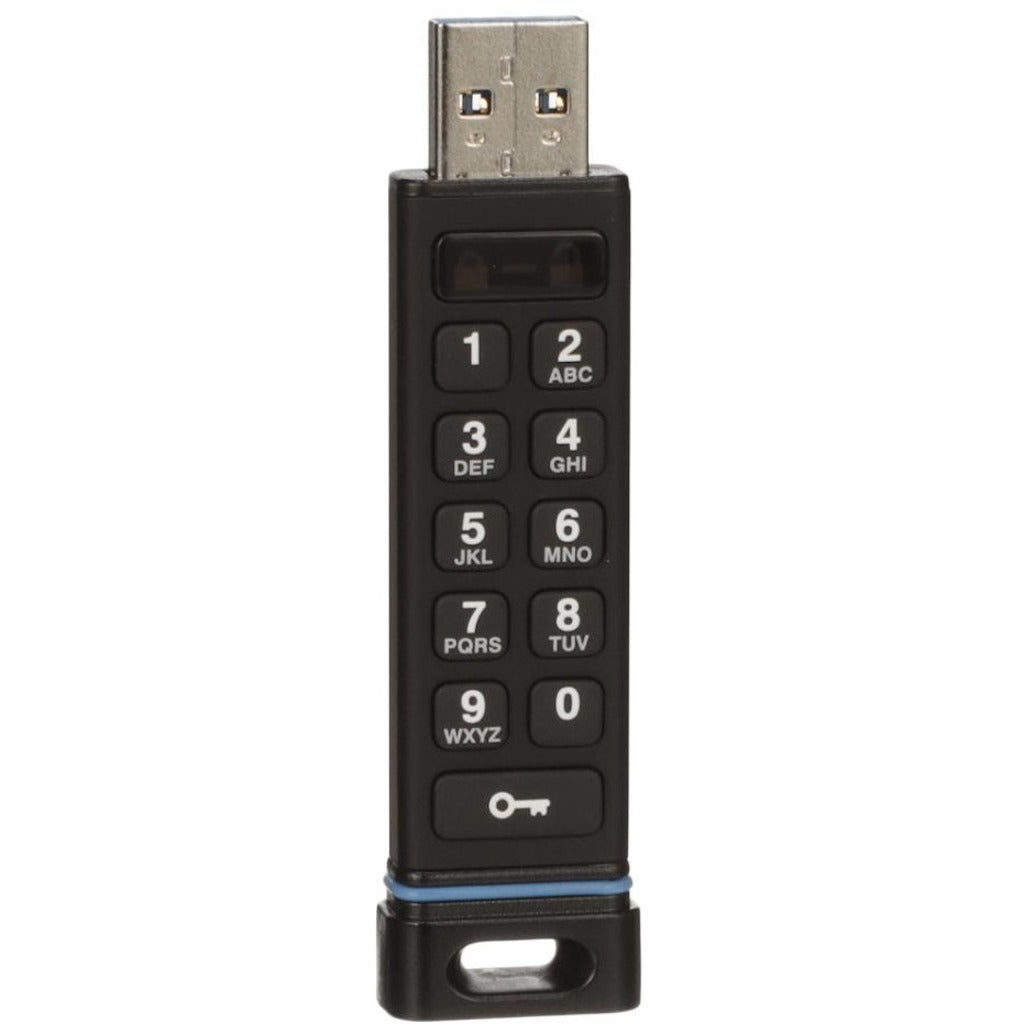 SecureDrive Hardware-Encrypted USB Flash Drive with Keypad