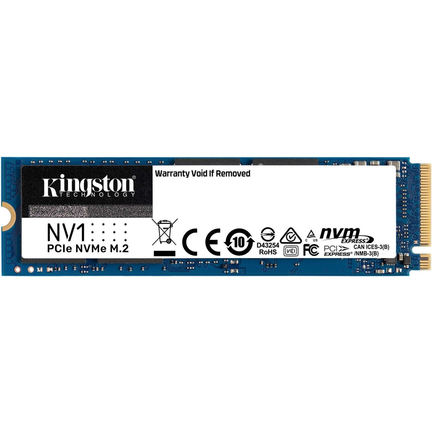 Kingston NV1 1000 GB Solid State Drive - M.2 2280 Internal - PCI Express NVMe (PCI Express NVMe 3.0 x4)