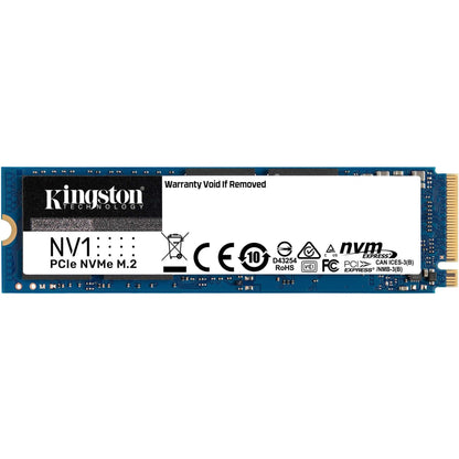 Kingston NV1 1000 GB Solid State Drive - M.2 2280 Internal - PCI Express NVMe (PCI Express NVMe 3.0 x4)