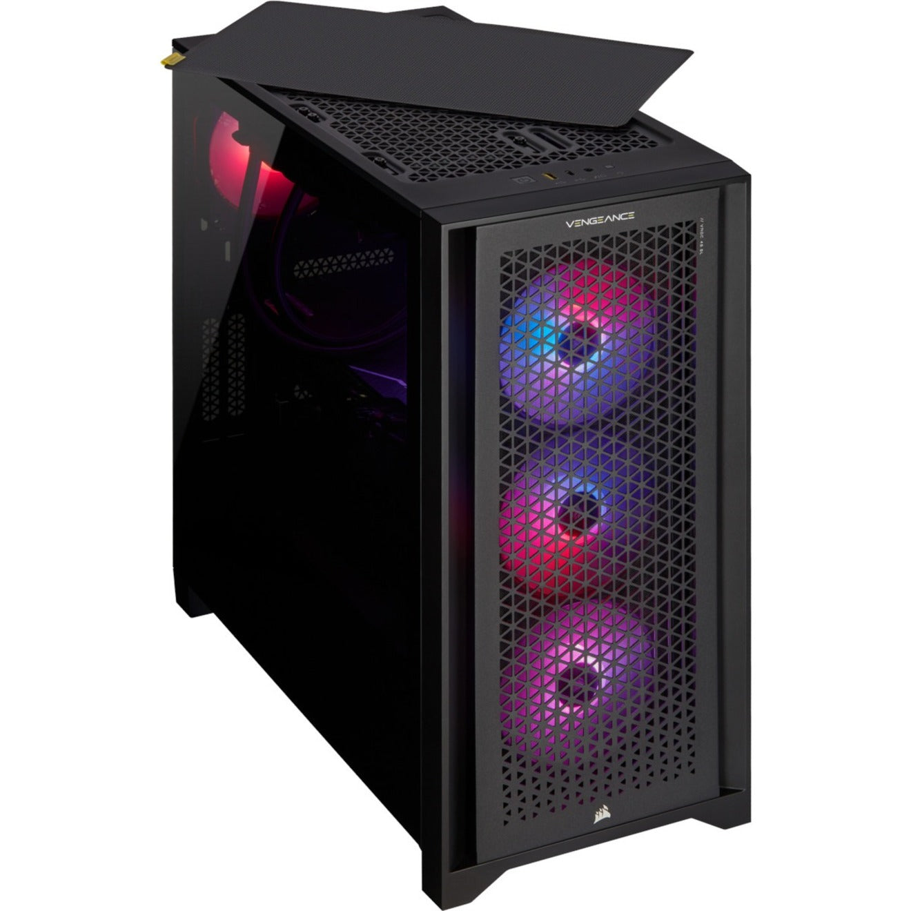 Corsair VENGEANCE i7200 Gaming Desktop Computer - Intel Core i9 10th Gen i9-10850K - 64 GB RAM DDR4 SDRAM - 4 TB M.2 PCI Express NVMe SSD