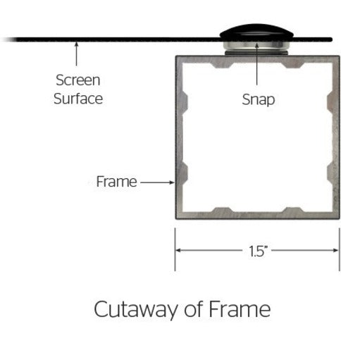 Da-Lite Da-Snap 103" Projection Screen