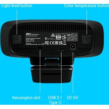 AVer CAM130 Video Conferencing Camera - 60 fps - USB 3.1 (Gen 1) Type C