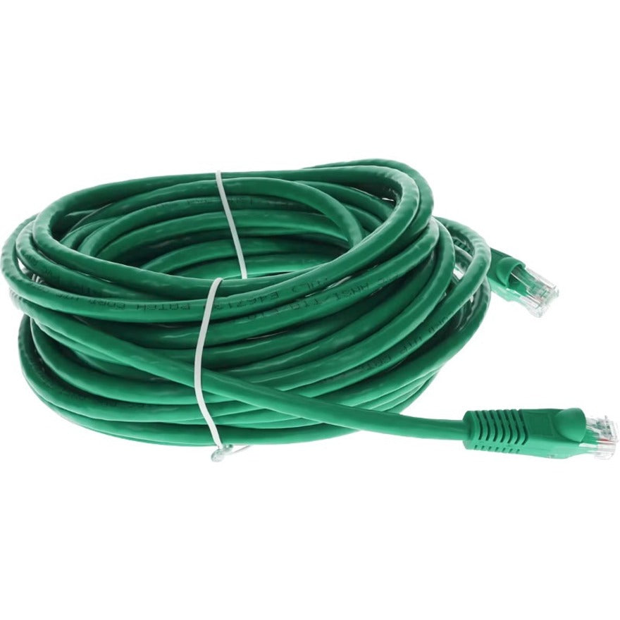 AddOn 17ft RJ-45 (Male) to RJ-45 (Male) Green Cat6 Straight UTP PVC Copper Patch Cable