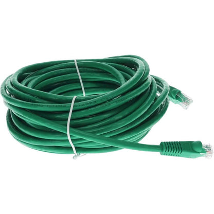 AddOn 17ft RJ-45 (Male) to RJ-45 (Male) Green Cat6 Straight UTP PVC Copper Patch Cable