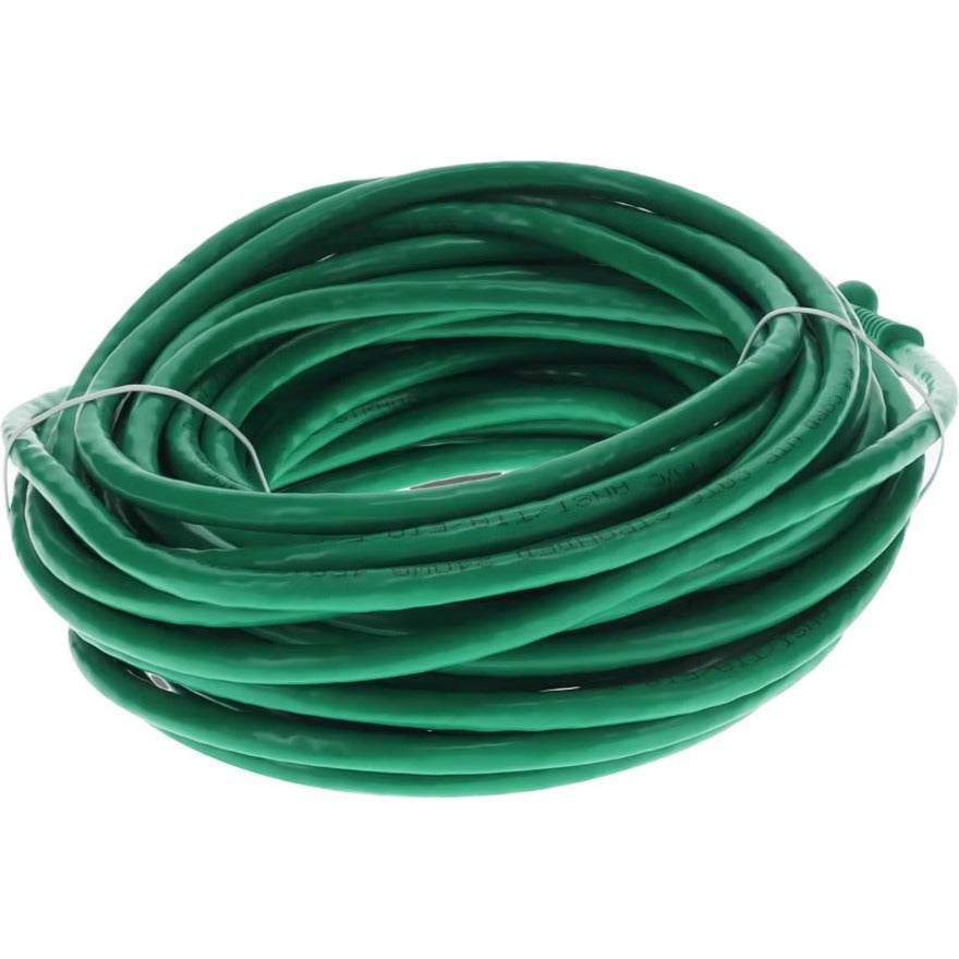 AddOn 17ft RJ-45 (Male) to RJ-45 (Male) Green Cat6 Straight UTP PVC Copper Patch Cable