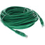 AddOn 17ft RJ-45 (Male) to RJ-45 (Male) Green Cat6 Straight UTP PVC Copper Patch Cable