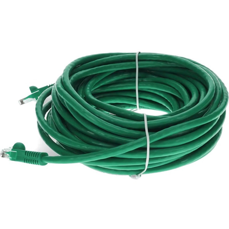 AddOn 17ft RJ-45 (Male) to RJ-45 (Male) Green Cat6 Straight UTP PVC Copper Patch Cable