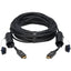 Tripp Lite High-Speed Armored HDMI Fiber Active Optical Cable (AOC) with Hooded Connectors 4K @ 60 Hz HDR IP68 M/M Black 30 m (98 ft.)