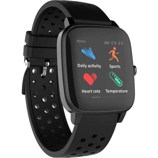 Supersonic 1.4" Touch Screen Smartwatch with Body Temperature Monitor