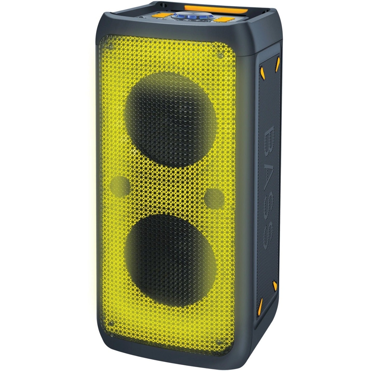 IQ Sound IQ-7028DJBT Portable Bluetooth Speaker System - 36 W RMS - Black