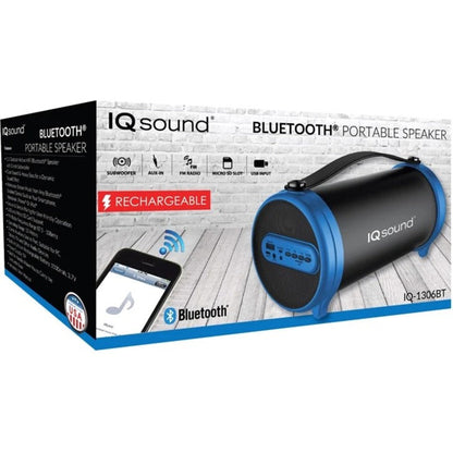 IQ Sound IQ-1525BT Portable Bluetooth Speaker System - 16 W RMS