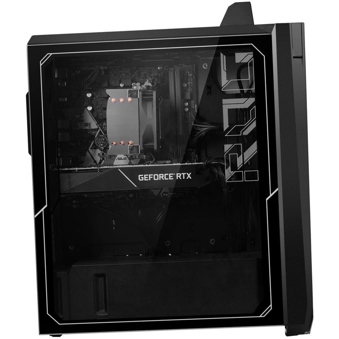 Asus ROG Strix GA15DK-DS776 Gaming Desktop Computer - AMD Ryzen 7 5800X 3.80 GHz - 16 GB RAM DDR4 SDRAM - 1 TB PCI Express SSD - Tower - Black