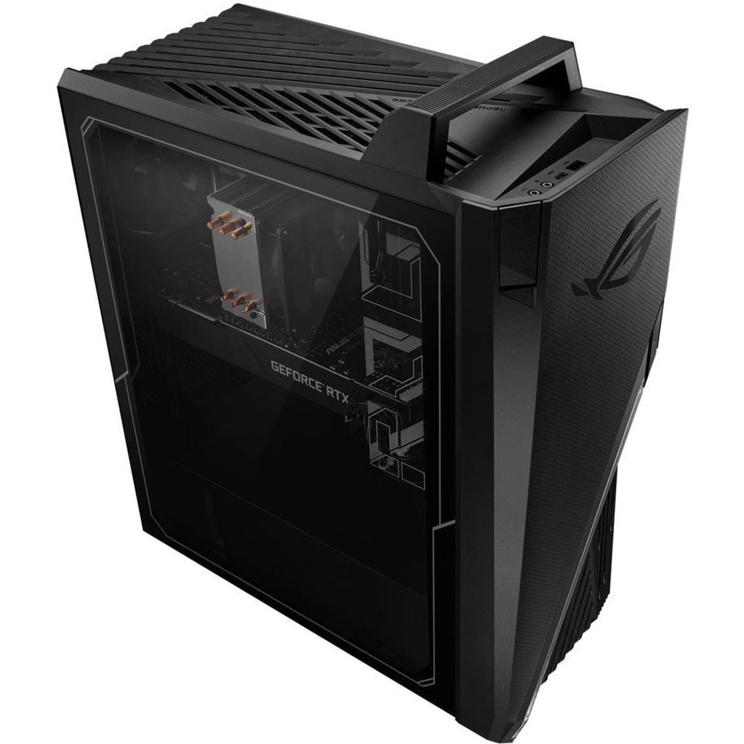 Asus ROG Strix GA15DK-DS776 Gaming Desktop Computer - AMD Ryzen 7 5800X 3.80 GHz - 16 GB RAM DDR4 SDRAM - 1 TB PCI Express SSD - Tower - Black