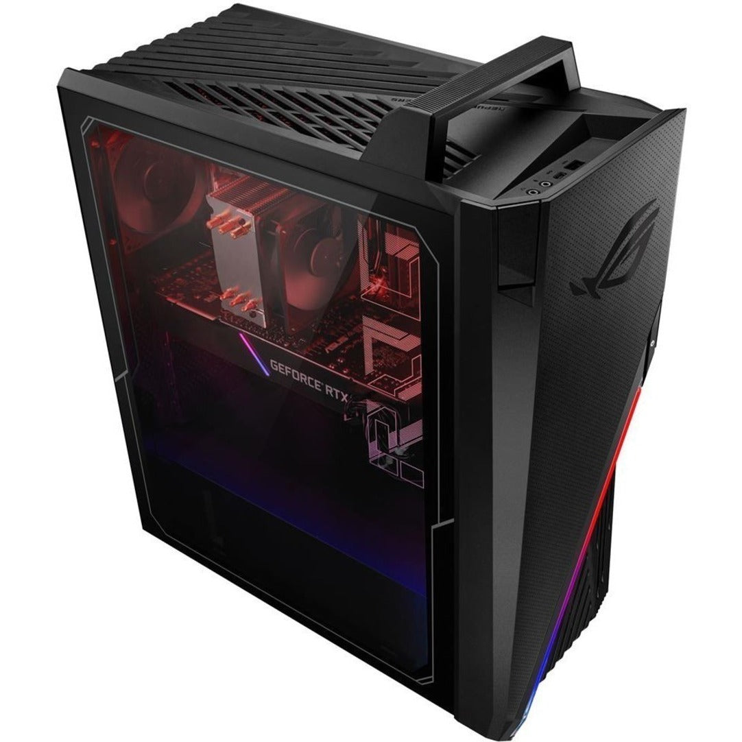 Asus ROG Strix GA15DK-DS776 Gaming Desktop Computer - AMD Ryzen 7 5800X 3.80 GHz - 16 GB RAM DDR4 SDRAM - 1 TB PCI Express SSD - Tower - Black