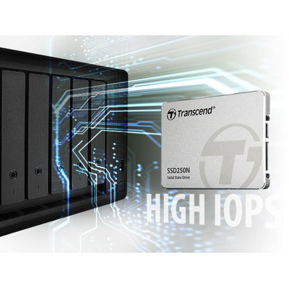 Transcend 250N 1 TB Solid State Drive - 2.5" Internal - SATA (SATA/600)