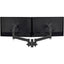 Atdec dual dynamic monitor arm desk mount - Flat and Curved up to 32in - VESA 75x75 100x100
