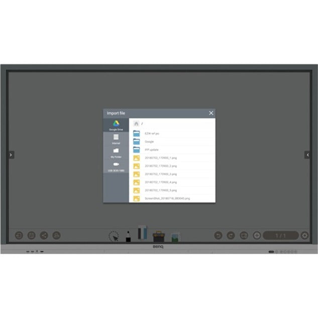 BenQ Education RE9801 98" LCD Touchscreen Monitor - 16:9 - 8 ms