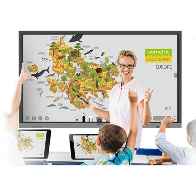 BenQ Education RE9801 98" LCD Touchscreen Monitor - 16:9 - 8 ms