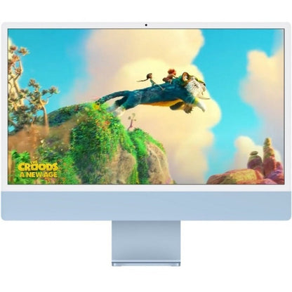 Apple iMac All-in-One Computer - Apple M1 Octa-core (8 Core) - 16 GB RAM - 512 GB SSD - 24" 4.5K 4480 x 2520 - Desktop - Blue