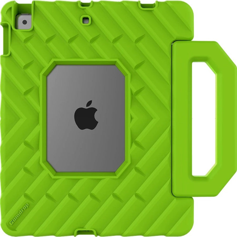 Gumdrop FoamTech Rugged Carrying Case for 10.2" Apple iPad (7th Generation) iPad (8th Generation) Tablet - Lime Green