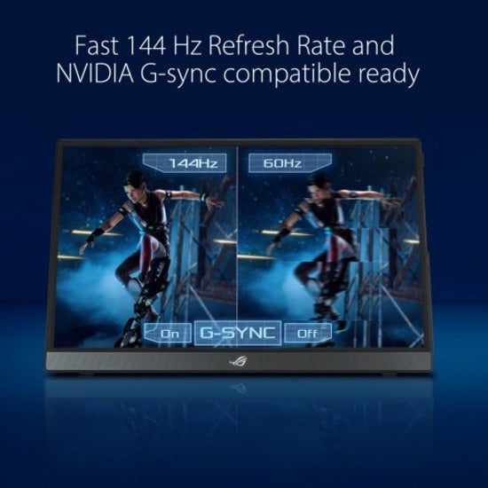 Asus ROG Strix XG16AHPE 15.6" Full HD Gaming LCD Monitor - 16:9 - Black