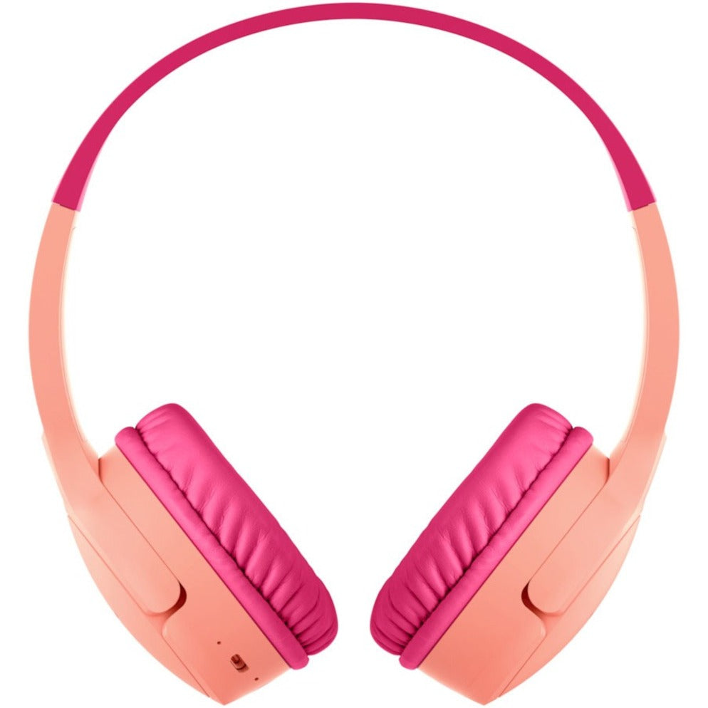 Belkin Wireless On-Ear Headphones for Kids AUD002btPK