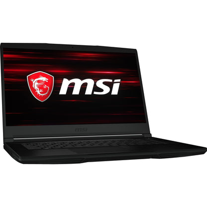 MSI GF63 THIN 10UC-439 15.6" Gaming Notebook - Full HD - 1920 x 1080 - Intel Core i7 10th Gen i7-10750H 2.60 GHz - 8 GB Total RAM - 512 GB SSD - Black