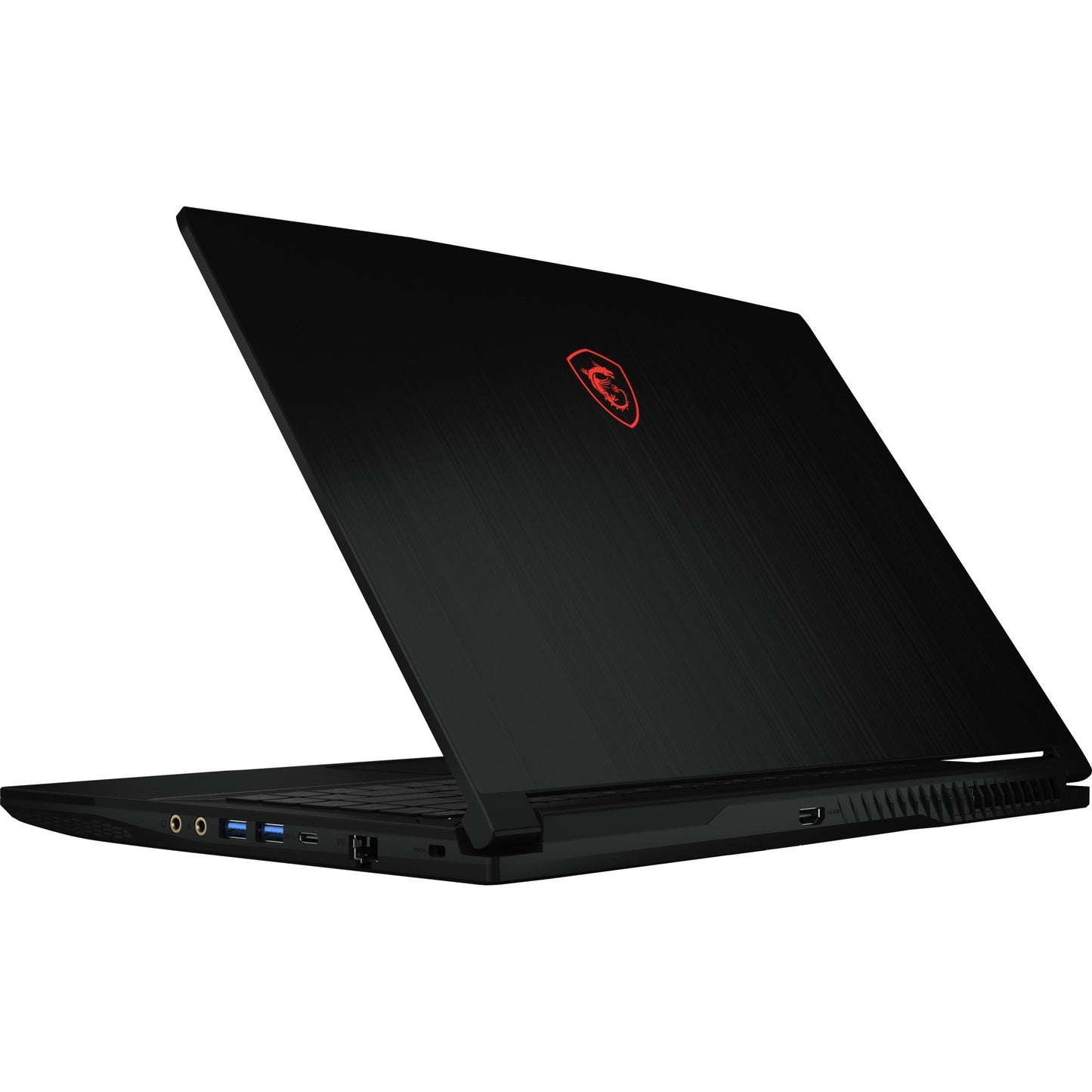MSI GF63 THIN 10UC-439 15.6" Gaming Notebook - Full HD - 1920 x 1080 - Intel Core i7 10th Gen i7-10750H 2.60 GHz - 8 GB Total RAM - 512 GB SSD - Black