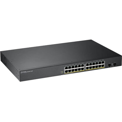 ZYXEL 24-port GbE Smart Managed PoE Switch with GbE Uplink