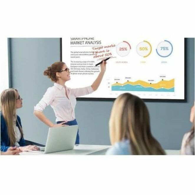 BenQ 65" Interactive Display for Business - DuoBoard CP6501K