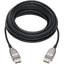 Tripp Lite DisplayPort Active Optical Cable (AOC) 8K 60 Hz (M/M) CL3 Rated Latching Connectors Black 10 m (33 ft.)