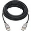 Tripp Lite DisplayPort Active Optical Cable (AOC) 8K 60 Hz (M/M) CL3 Rated Latching Connectors Black 20 m (65 ft.)