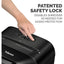 Fellowes LX41 8 Sheet Micro-Cut Paper Shredder for Home Office