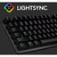 Logitech G512 Carbon LIGHTSYNC RGB Mechanical Gaming Keyboard - Wired Keyboard with GX Red Switches USB Passthrough Media Controls Compatible with Windows