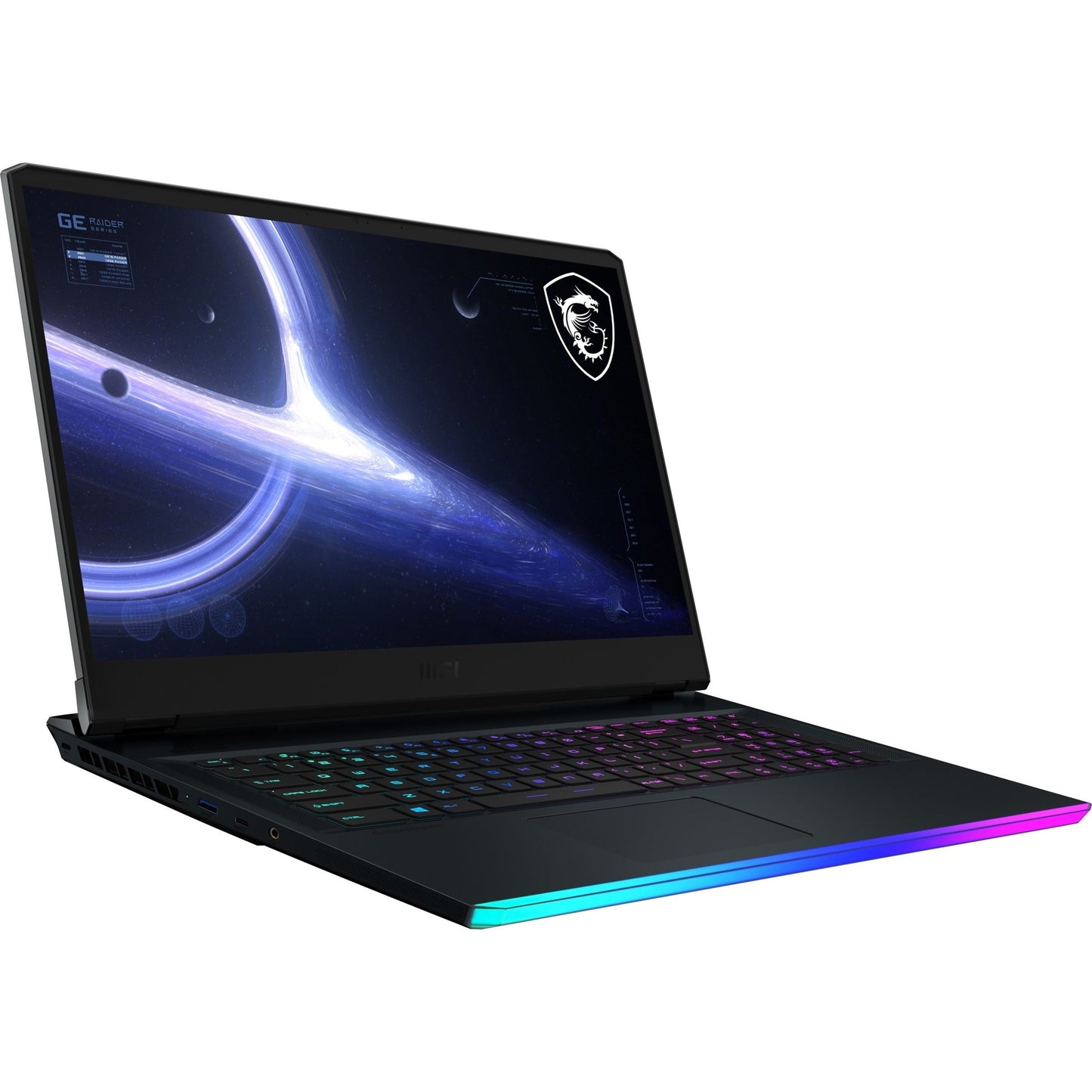 MSI GE76 Raider 11UH-245 17.3" Gaming Notebook - Full HD - 1920 x 1080 - Intel Core i7 11th Gen i7-11800H 2.40 GHz - 32 GB Total RAM - 1 TB SSD - Titanium Blue