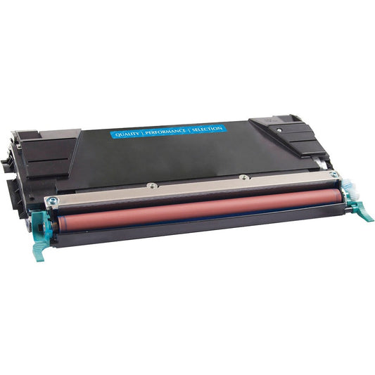 V7 V7C736H2CG Remanufactured Laser Toner Cartridge - Alternative for Lexmark (C736H2CG) - Cyan Pack