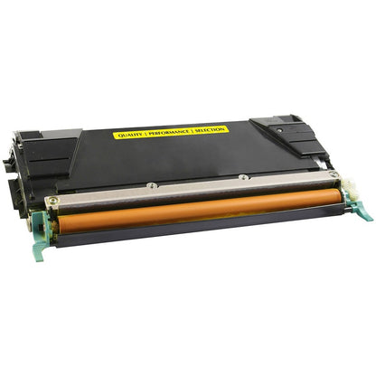 V7 V7C736H2YG Remanufactured Laser Toner Cartridge - Alternative for Lexmark (C736H2YG) - Yellow Pack