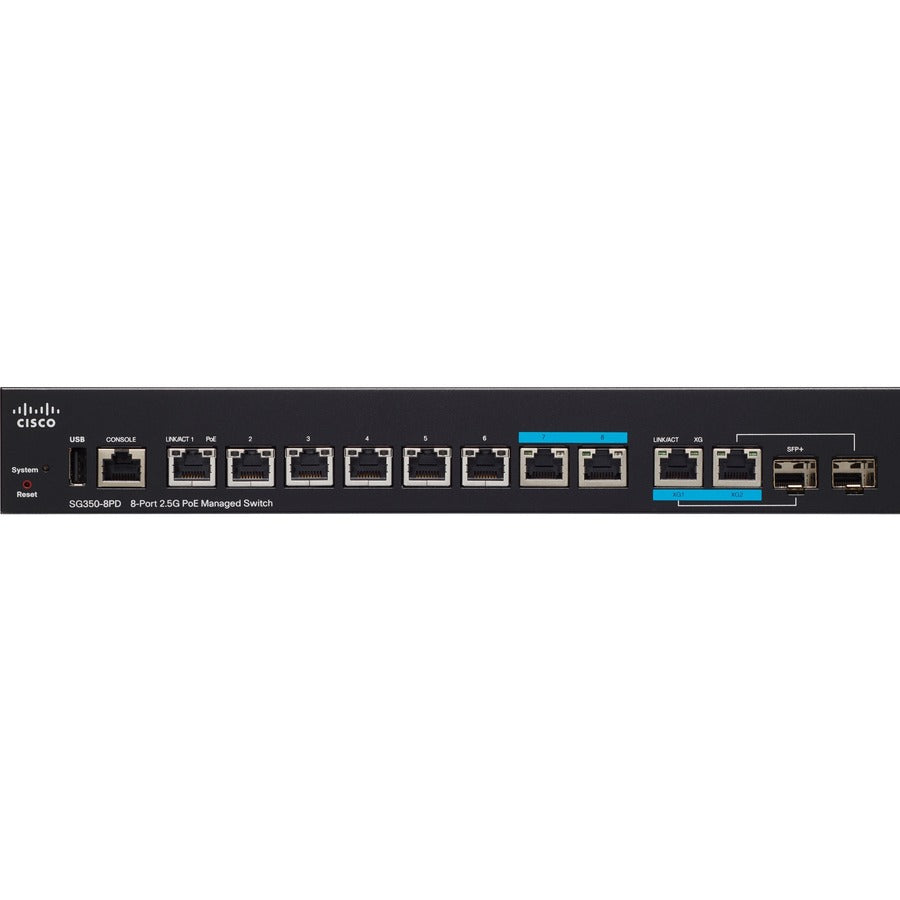 CISCO CERT REFURB SG350-8PD    