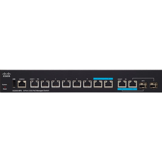 CISCO CERT REFURB SG350-8PD    