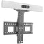 Avteq Wall Mount for Video Conference Equipment Display - Black - TAA Compliant