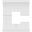 Avteq Wall Mount for Navigator Video Conferencing Touch Controller Video Conferencing System - White - TAA Compliant