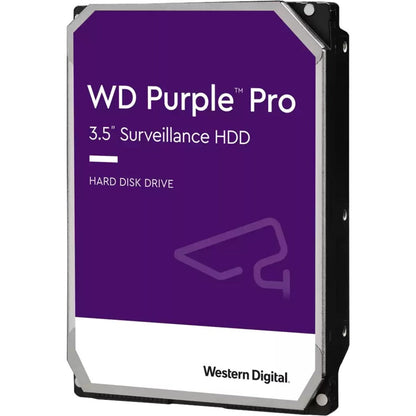 Western Digital Purple Pro WD121PURP 12 TB Hard Drive - 3.5" Internal - SATA (SATA/600) - Conventional Magnetic Recording (CMR) Method