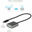 StarTech.com USB C to VGA Adapter 1080p USB Type-C to VGA Adapter Dongle USB-C to VGA Monitor/Display Video Converter 12