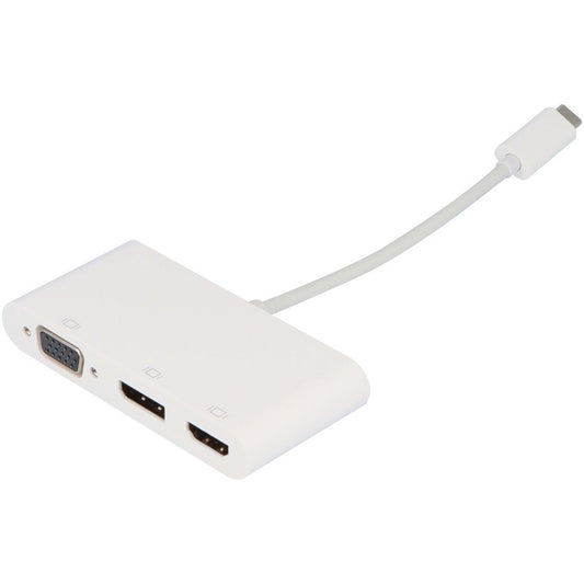 VisionTek USB-C to DisplayPort HDMI & VGA Hub (M/F/F/F)