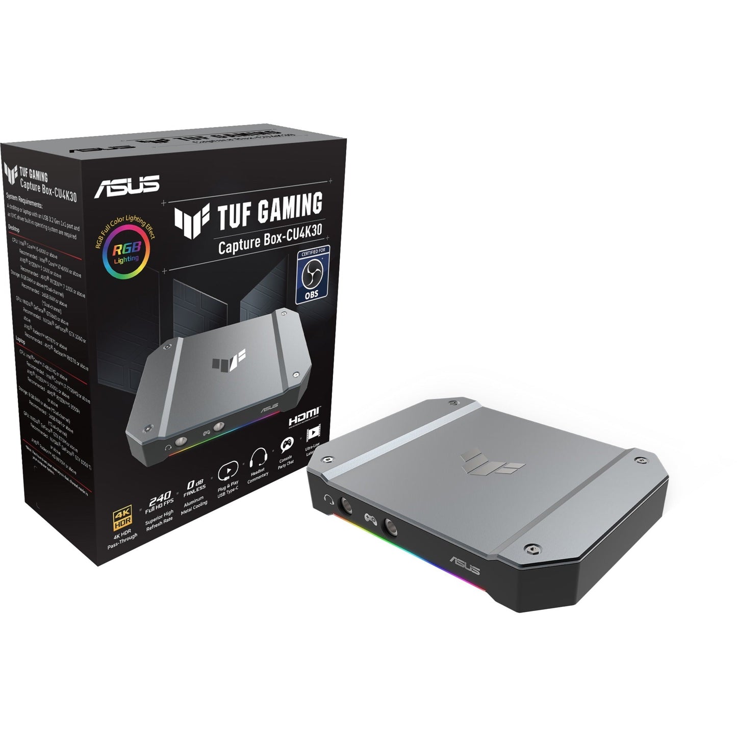 TUF Gaming Capture BOX-CU4K30