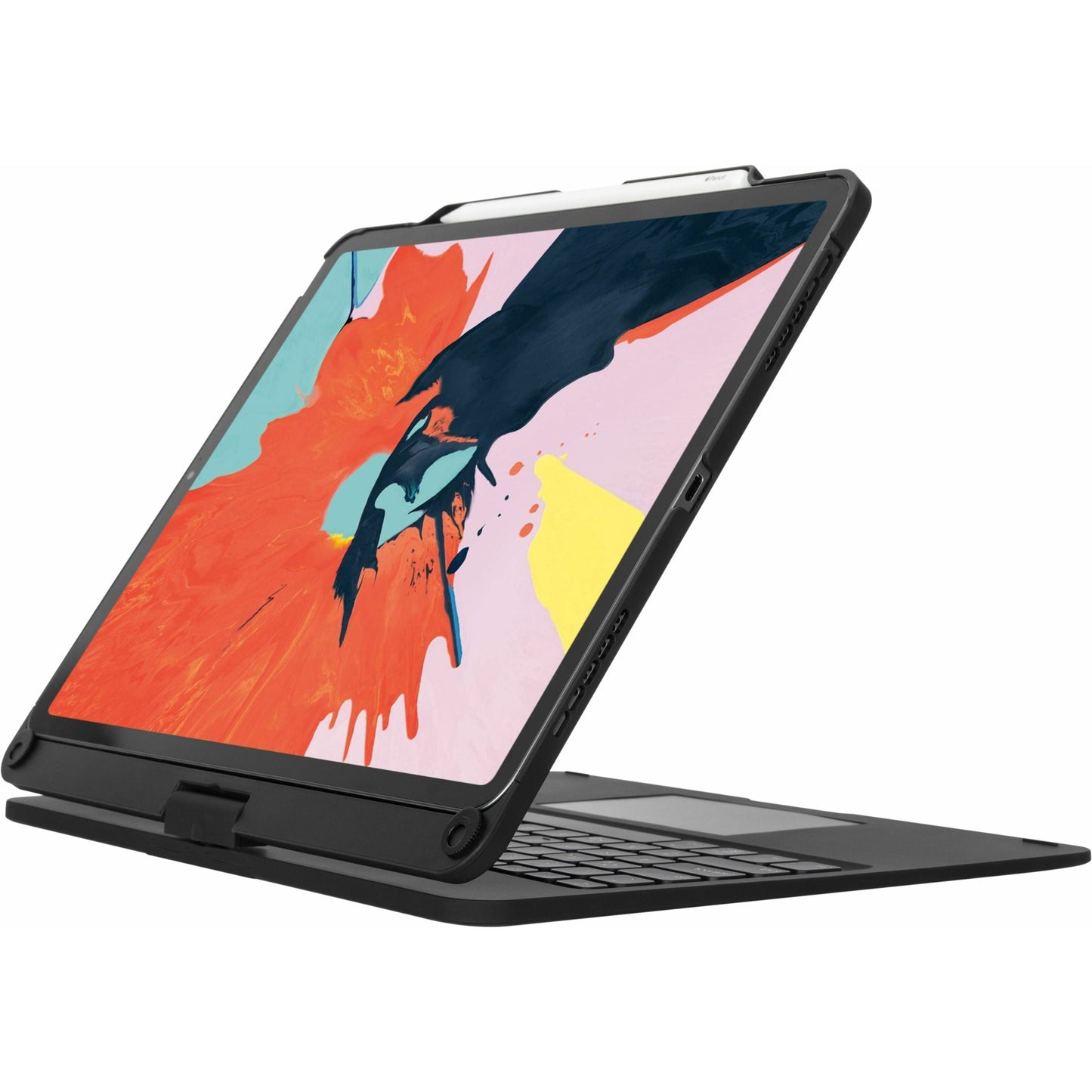 Targus VersaType THZ902US Keyboard/Cover Case for 12.9" Apple iPad Pro (5th Generation) iPad Pro (4th Generation) iPad Pro (3rd Generation) Tablet - Black